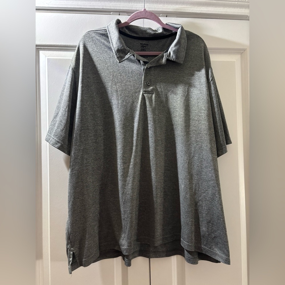 Reebok Charcoal Polo Shirt